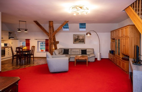 Vetschau/Spreewald Condo | Apartment Paulina, Gutshof Lobendorf