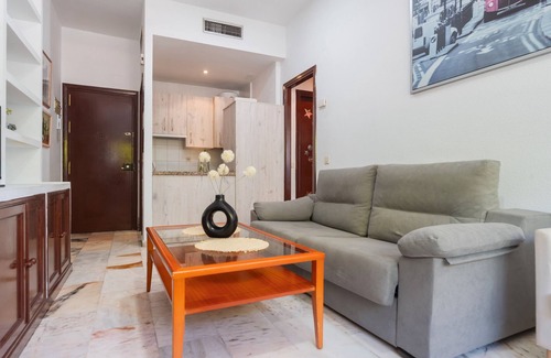 Parque Alcosa Apartment | Apartment 'Palacio De Congresos' with Shared Pool, Wi-Fi and Air Conditioning