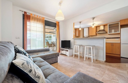 San Jorge Apartment | Apartment 'Panorámica Golf Resort' with Shared Pool, Wi-Fi and Air Conditioning