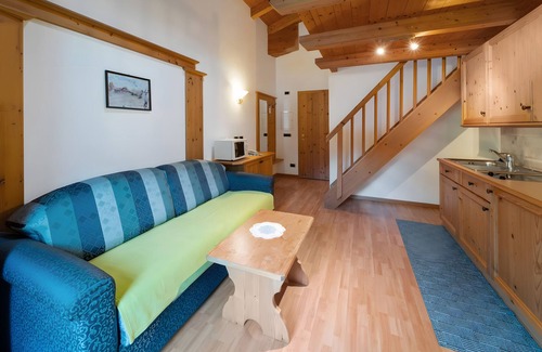 Stanga Apartment | Apartment 'Residence Priska Apt 3 Personen' with Mountain View, Shared Garden and Wi-Fi