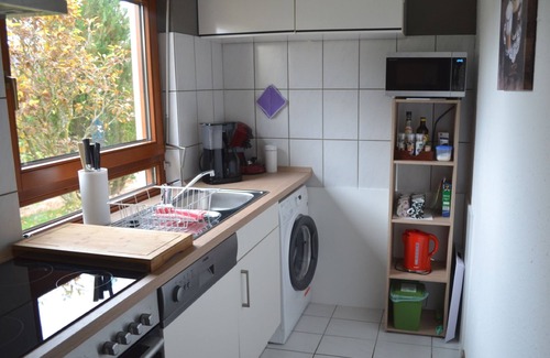 Durbheim Apartment | Apartment 'Rieth' with Mountain View, Private Terrace and Wi-Fi