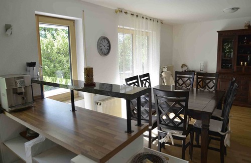 Bad Urach Apartment | Apartment 'Rosengarten, 65 Qm' with Mountain View, Balcony and Wi-Fi