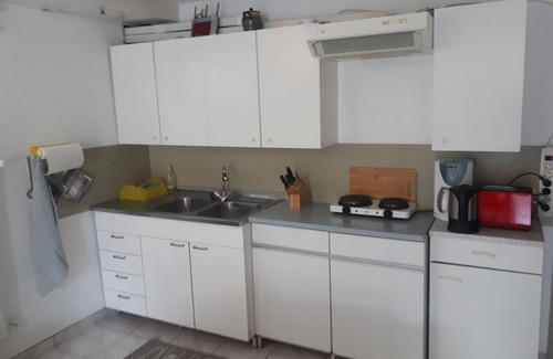 Hanhofen Apartment | Apartment Roshol - apartment/apartment, shower or bath, toilet, gartenseiti