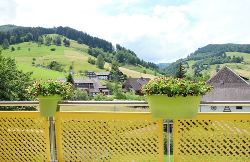 Untermunstertal Apartment | Apartment 'Rotenbuck, Typ B' with Mountain View, Balcony and Wi-Fi