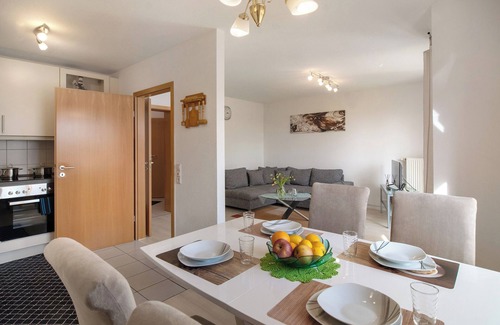 Bad Saulgau Apartment | Apartment 'Ruhige Ferienwohnung in Bad Saulgau' with Mountain View, Private Terrace and Wi-Fi