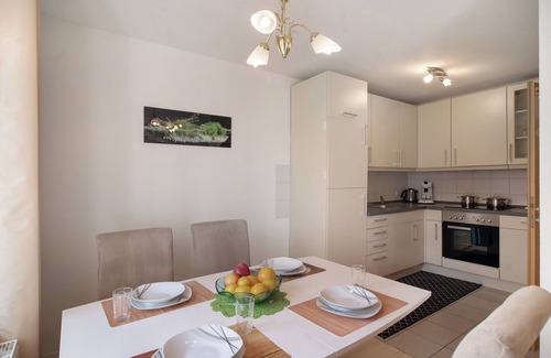 Bad Saulgau Apartment | Apartment 'Ruhige Ferienwohnung in Bad Saulgau' with Mountain View, Private Terrace and Wi-Fi