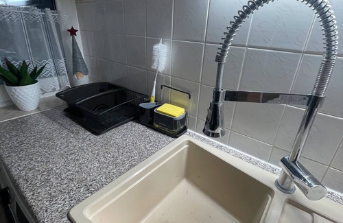Zeithain Apartment | Apartment 'Ruhige Zeithain' with Private Garden, Wi-Fi and Air Conditioning
