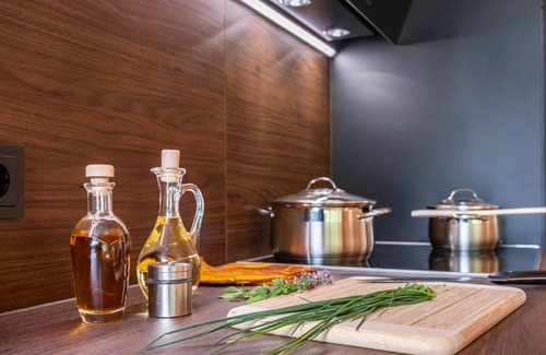 Stelvio Apartment | Apartment 'Rumwaldhof Enzian' with Mountain View, Shared Terrace and Wi-Fi