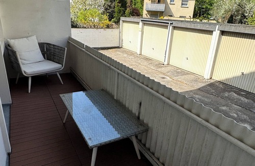 Offenbach am Main Apartment | Apartment Sana Klinik No 11 Balcony