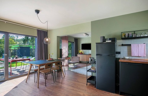 Joachimsthal Apartment | Apartment 'Schorfheider Chillen Am Grimnitzsee' with Private Terrace, Private Garden and Wi-Fi