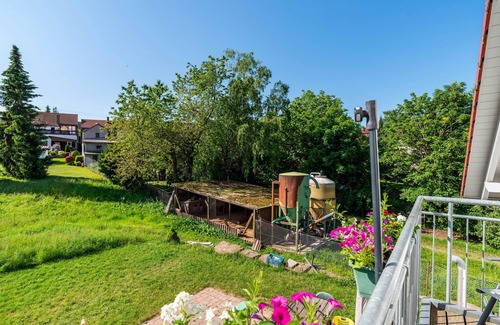 Bad Herrenalb Apartment | Apartment "Schwalbenhof Dreßler und Duss für 4 Personen" with Balcony & Wi-Fi