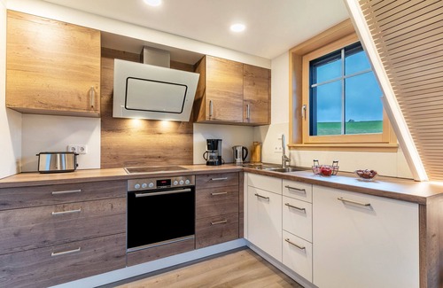 Wolfach - Saint Roman Apartment | Apartment 'Schwarzwaldblick' with Mountain View, Shared Garden and Wi-Fi