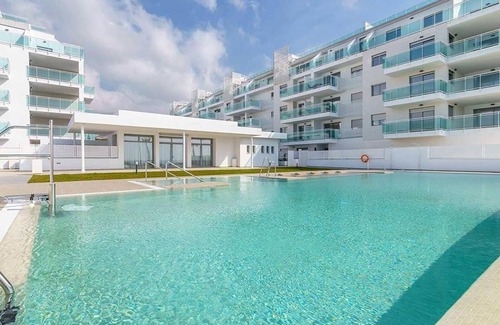Torrox Costa Apartment | Apartment Seaside Duna Beach with Sea View, Shared Pool & Wi-Fi