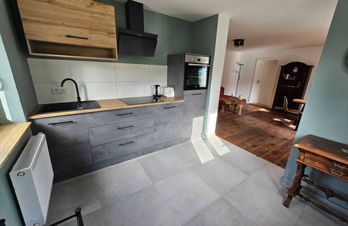 Drosedow Apartment | Apartment 'Seenahes Idyll' with Private Terrace, Private Garden and Wi-Fi
