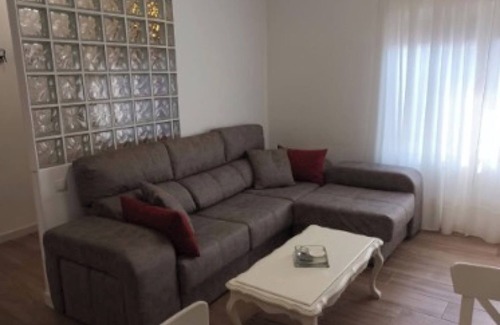 La Guardia Apartment | Apartment 'Sevilla 1' with Private Terrace, Wi-Fi and Air Conditioning