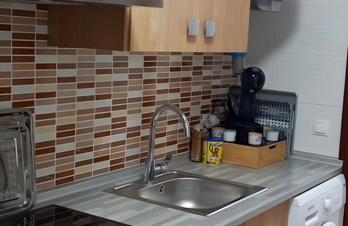 La Guardia Apartment | Apartment 'Sevilla 3' with Private Terrace, Wi-Fi and Air Conditioning