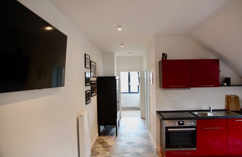 Klaeden Apartment | Apartment 'Shanghai' in the Brikkhaus
