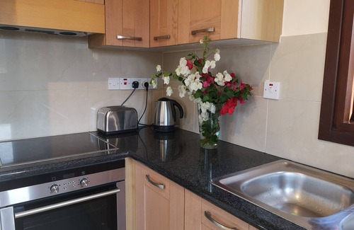 Kouklia Apartment | apartment sleep 4 with spacious living room, open space kitchen, large terrace