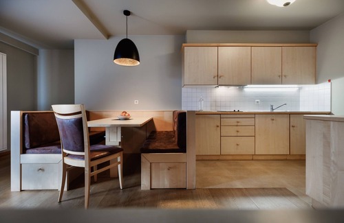 Burgusio Apartment | Apartment 'Sonnenaufgang 1' with Mountain View, Shared Terrace and Wi-Fi