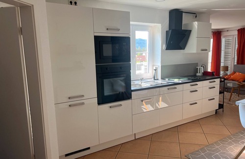 Sigmarszell Apartment | Apartment 'Sonnenhang' with Mountain View, Private Terrace and Wi-Fi