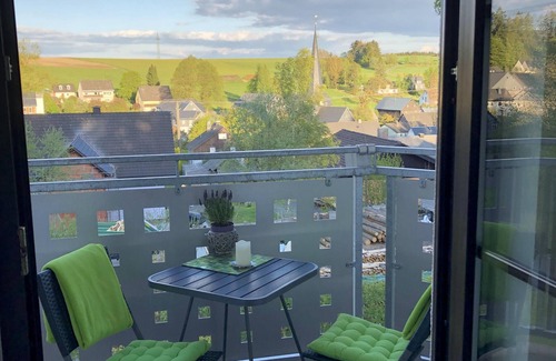 Steinbach am Wald Apartment | Apartment Steinbachblick - haven of peace on the Rennsteig