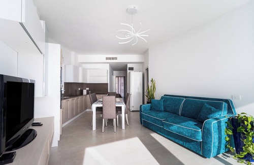 Gallipoli Apartment | Apartment 'Suite Buena Vista' with Sea View, Balcony and Air Conditioning