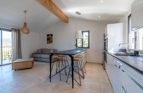 Algajola Apartment | Apartment T2 1st Floor New, a few meters from the beach
