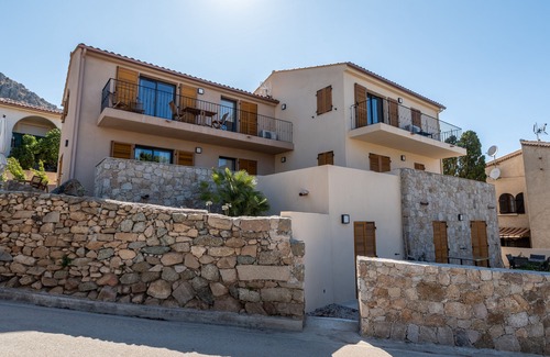 Algajola Apartment | Apartment T2 1st Floor New, a few meters from the beach