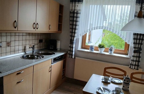 Diemelstadt Apartment | Apartment 'Tannenberg' with Shared Terrace, Private Garden and Wi-Fi