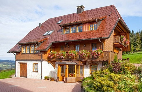 Hinterzarten Apartment | Apartment 'Tannenblick' with Mountain View, Shared Terrace and Wi-Fi