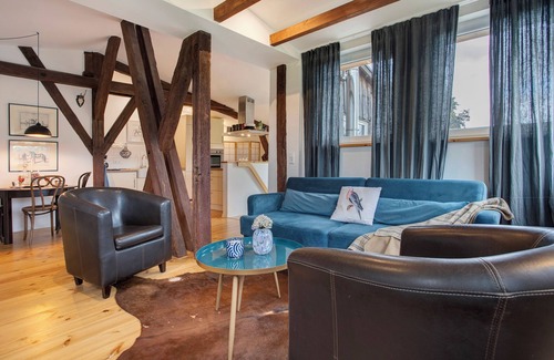 Groß Wokern Apartment | Apartment "Taubenkobel" with Private Garden & Wi-Fi