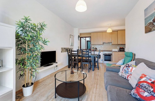 Tazacorte Apartment | Apartment 'Tazacorte' with Sea View, Shared Pool and Wi-Fi