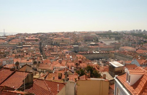 Sao Cristovao e Sao Lourenco Apartment | Apartment terrace Castelo S.Jorge