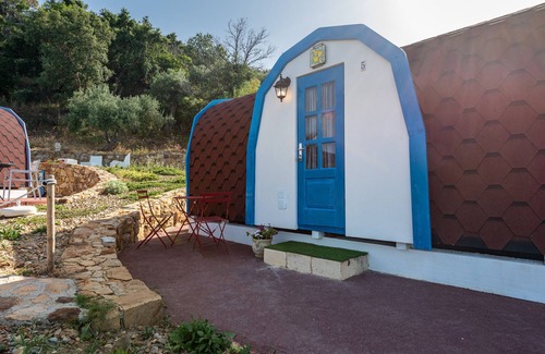 Castel Di Tusa RV Rental | Apartment 'Terreditusa - Bungalow Lavanda' with Sea View, Wi-Fi and Air Conditioning