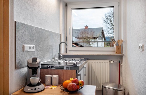 Hergensweiler Apartment | Apartment 'Tina' with Balcony and Wi-Fi