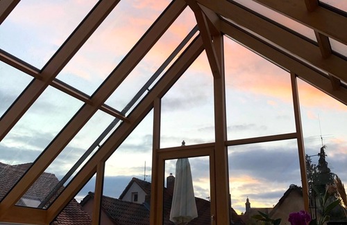 Schwabach Apartment | Apartment 'Traumhaftes Loft Wintergarten' with Shared Terrace, Wi-Fi and Air Conditioning