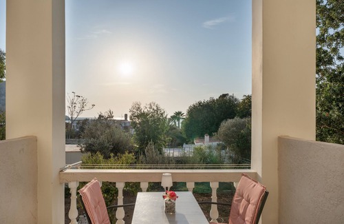 Panormos Apartment | Apartment 'Two-Bedroom No 1' with Sea View, Wi-Fi and Air Conditioning