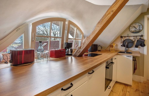 Bodstedt Apartment | Apartment 'Urlaub Unterm Reetdach' with Private Garden and Wi-Fi