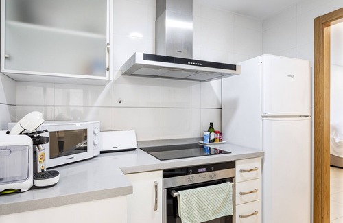 Alboraya Apartment | Apartment 'Valencia Playa' with Sea View, Wi-Fi and Air Conditioning