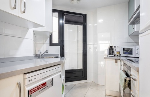 Alboraya Apartment | Apartment 'Valencia Playa' with Sea View, Wi-Fi and Air Conditioning