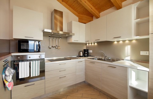 Carano Apartment | Apartment 'Villa Prafiori Giglio' with Mountain View, Shared Garden, Balcony & Wi-Fi