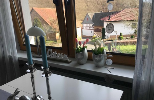 Nieder-Werbe Apartment | Apartment village view