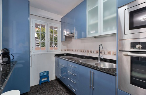 Tamaduste Apartment | Apartment 'Vv El Oasis' with Mountain View, Private Pool and Wi-Fi