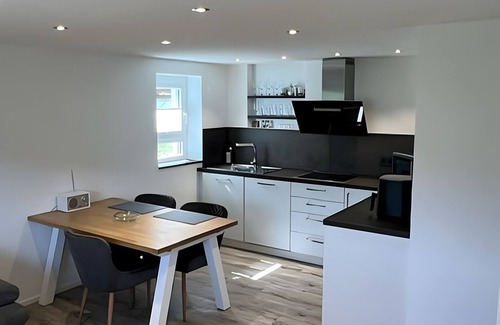 Baiersbronn Apartment | Apartment 'Weitblick - Haus Sommerberg' with Mountain View, Shared Terrace and Wi-Fi