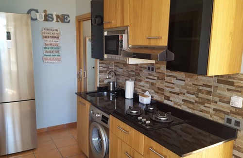 Castro Urdiales Apartment | Apartment with garden in Sonabia beach-Fantastic views Mountain and devil's eyes