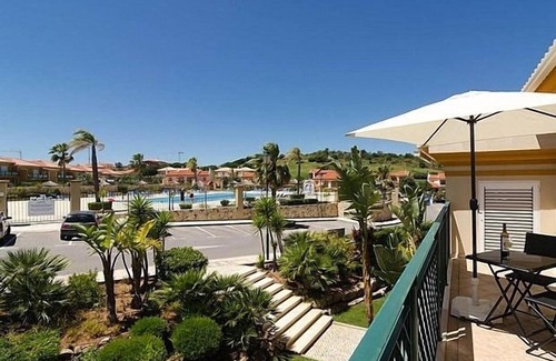 Atalaia Apartment | Apartment with heated communal pool, golf view, sky sport channels, and spa acce