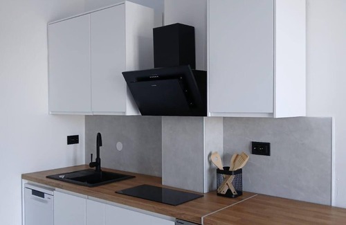 Ljubac Apartment | Apartment with Own swimming pool and a sea view