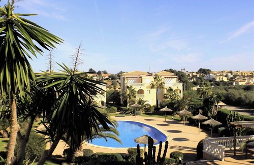 Cala Mandia Apartment | Apartment with large pool and garden in a well-kept complex, ideal for children