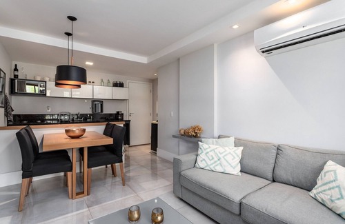 Itaipava Apartment | Apartment with one bedroom and living room in the heart of Itaipava