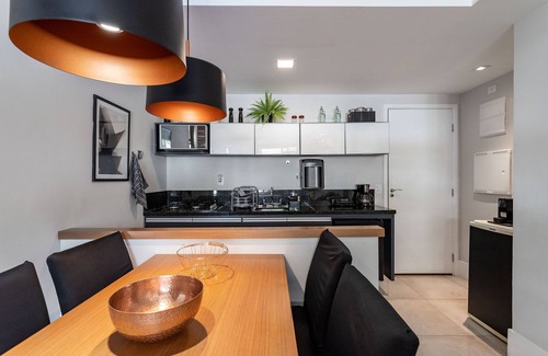 Itaipava Apartment | Apartment with one bedroom and living room in the heart of Itaipava